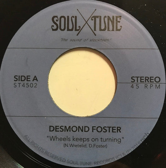 Desmond Foster - Wheels Keeps On Turning | Mint (M) Generic-