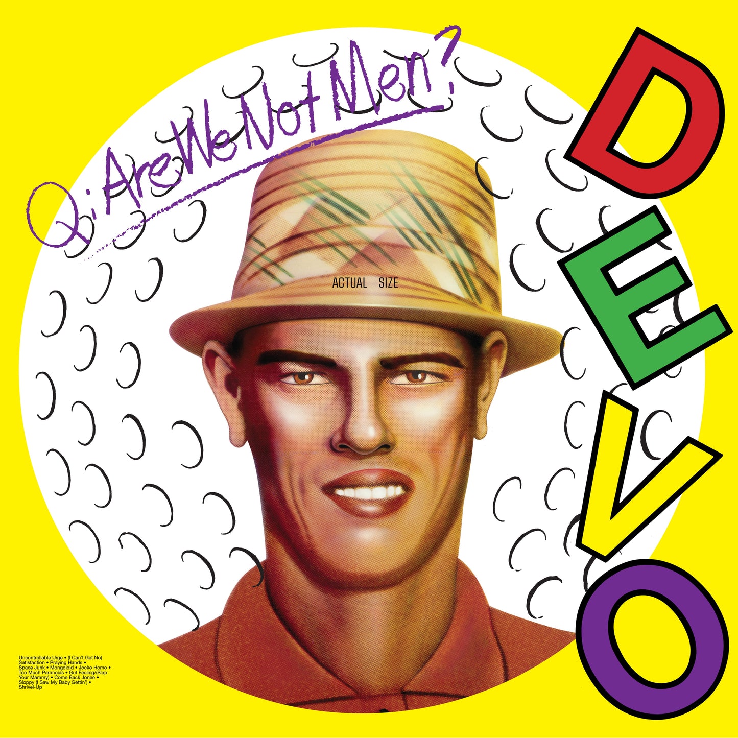 Devo - Q. Are We Not Men? A: We Are Devo! (ROCKTOBER 2020 IEX WHITE VINYL) | Mint (M) Mint (M)-