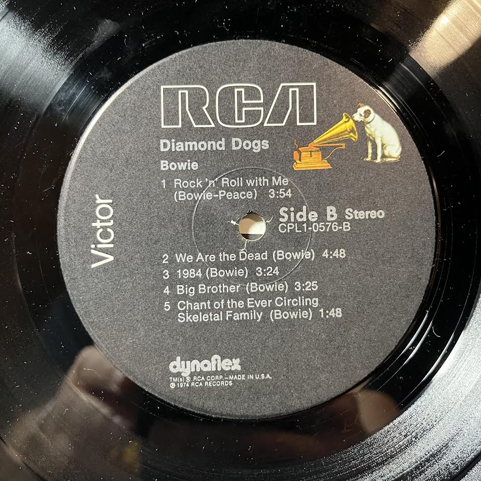 David Bowie - Diamond Dogs (VINYL) | Near Mint- (NM-) Excellent+ (EX+)--