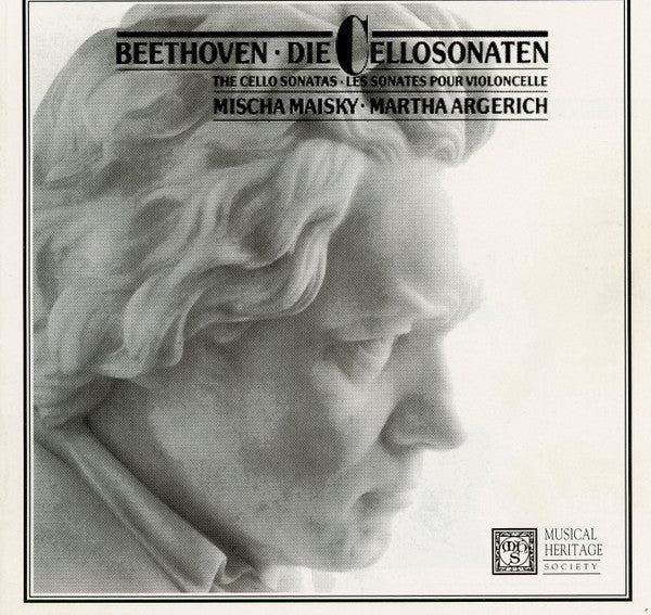 Ludwig van Beethoven - Mischa Maisky, Martha Arger - Die Cellosonaten (2xCD) | Near Mint (NM) Near Mint (NM)-