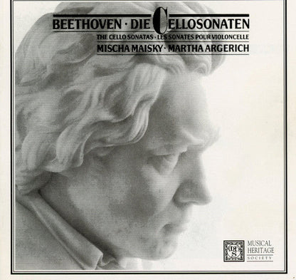 Ludwig van Beethoven - Mischa Maisky, Martha Arger - Die Cellosonaten (2xCD) | Near Mint (NM) Near Mint (NM)-