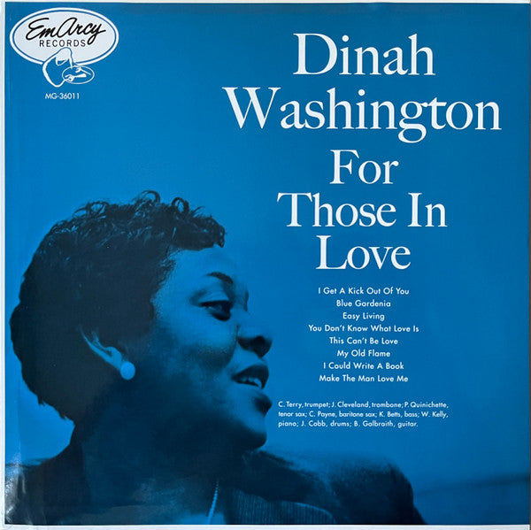 Dinah Washington - For Those In Love (VINYL / VMP) | Mint (M) Mint (M)-