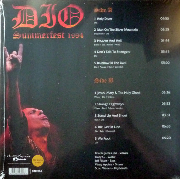 Dio (2) - Summerfest 1994: Live Radio Broadcast | Mint (M) Mint (M)-
