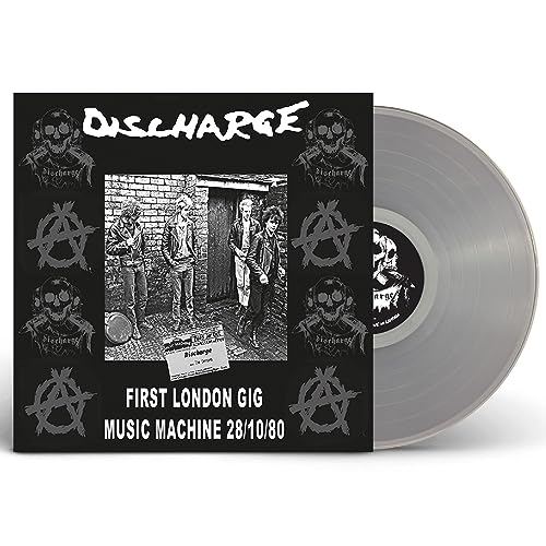 Discharge - Live At The Music Machine 1980 (Clear Vinyl) |-