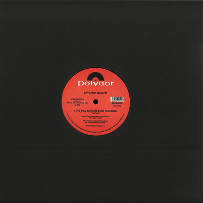 Roy Ayers Ubiquity - Running Away / Love Will Bring Us Back Together (VINYL 12" South Street Disco SSD65005P) | NEW Mint (M) Mint (M)-