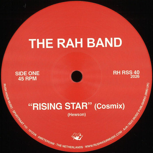 THE RAH BAND - (PRESALE 08/05/26) Rising Star / Deep Song (VINYL 12" Rush Hour RHRSS40) | NEW Mint (M) Mint (M)-