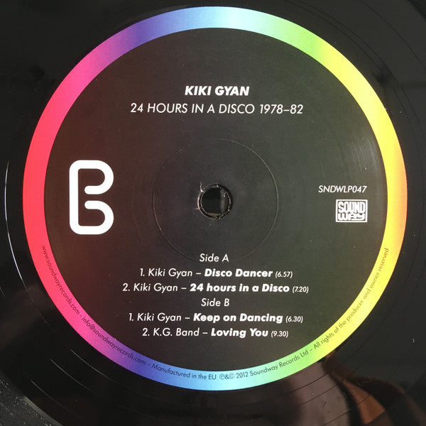 Kiki Gyan - 24 Hours In A Disco 1978-82 (2xVINYL) | Mint (M) Mint (M)-