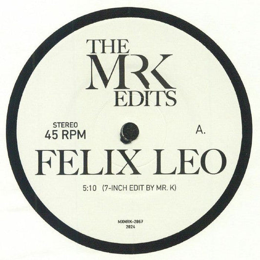 Felix Leo / In Love (Mr K Edits)(7" VINYL) | Mint (M) Generic-