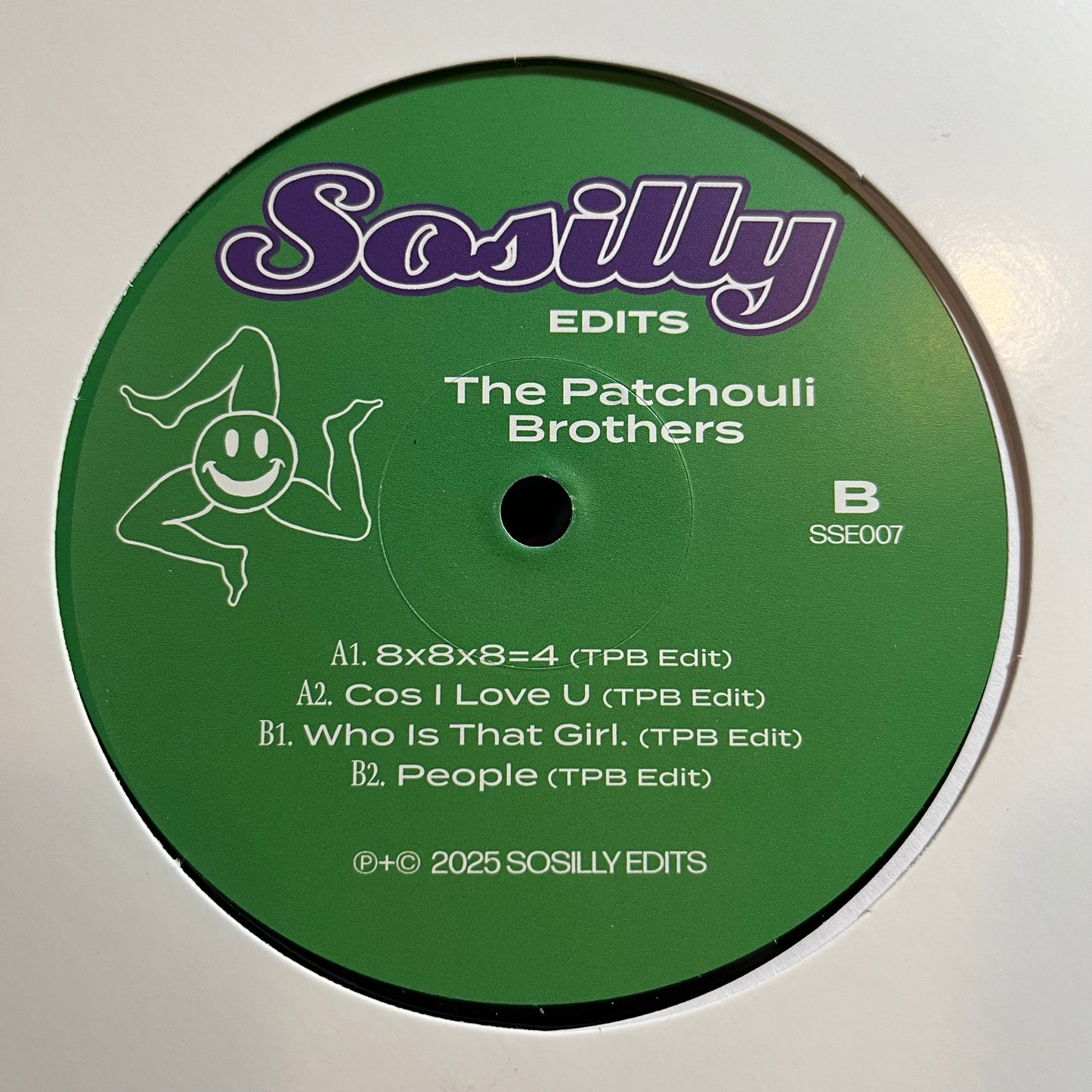 The Patchouli Brothers - EP Number Seven (VINYL) | Mint (M) Generic-