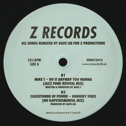 Various - Back To The Old School - The Return Of Disco Rap Part I (Dave Lee Mixes) (VINYL 12") |-
