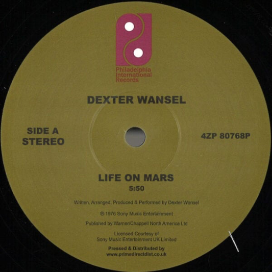 Dexter Wansel - Life On Mars / The Sweetest Pain (VINYL) | Mint (M) Mint (M)-