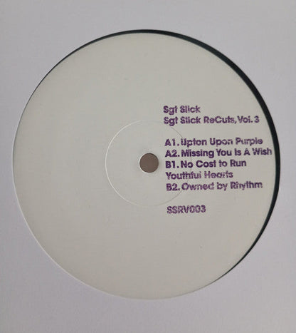 Sgt Slick ReCuts Vol. 3 (VINYL 12") | Mint (M) Mint (M)-