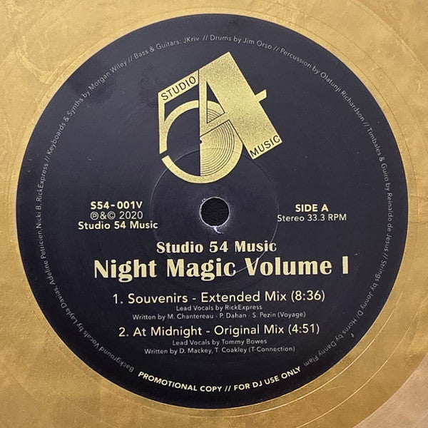 Night Magic Vol. I - The Disco Mixes 2020 (GOLD VINYL) | Mint (M) Mint (M)-