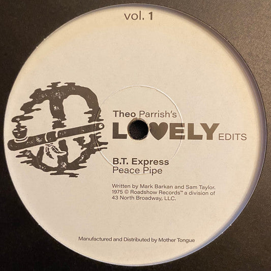 Theo Parrish’s Lovely Edits Vol 1 | Mint (M) Generic-