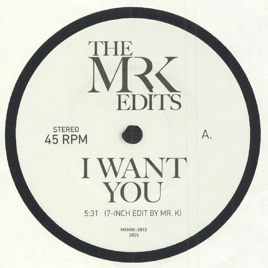 I Want You (7" VINYL) | Mint (M) Generic-