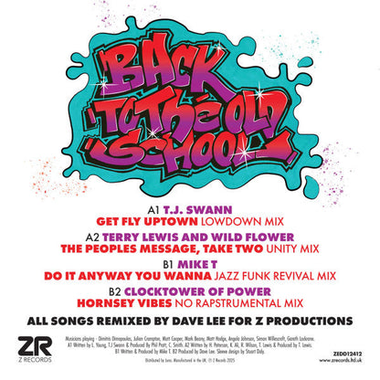 Various - Back To The Old School - The Return Of Disco Rap Part I (Dave Lee Mixes) (VINYL 12") |-
