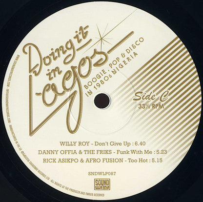 Various - Doing It In Lagos (Boogie, Pop & Disco In 1980s Nigeria) (3LP) | Mint (M) Excellent (EX)-