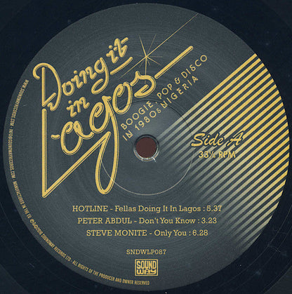Various - Doing It In Lagos (Boogie, Pop & Disco In 1980s Nigeria) (3LP) | Mint (M) Excellent (EX)-