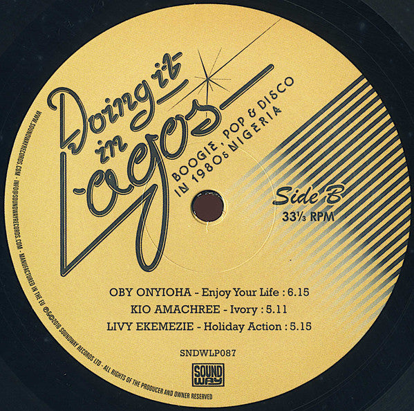 Various - Doing It In Lagos (Boogie, Pop & Disco In 1980s Nigeria) (3LP) | Mint (M) Excellent (EX)-