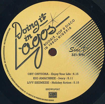 Various - Doing It In Lagos (Boogie, Pop & Disco In 1980s Nigeria) (3LP) | Mint (M) Excellent (EX)-
