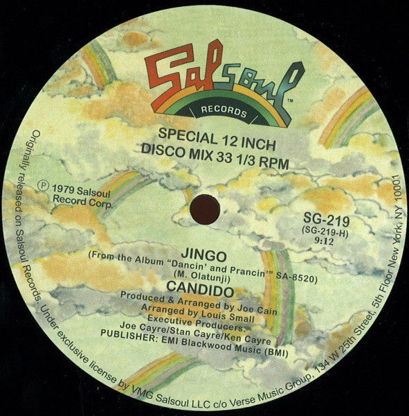 Jingo / Thousand Finger Man (VINYL) | Mint (M) Generic-