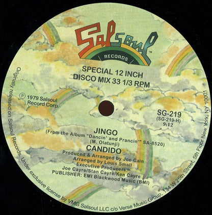 Jingo / Thousand Finger Man (VINYL) | Mint (M) Generic-
