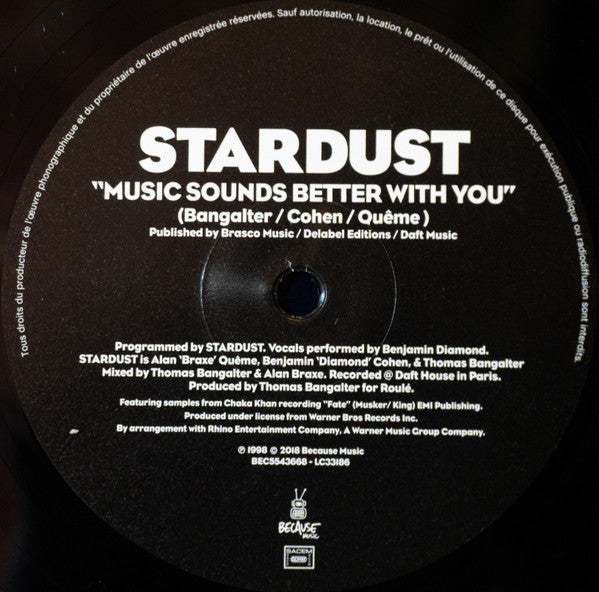 Stardust - Music Sounds Better With You | Mint (M) Mint (M)-