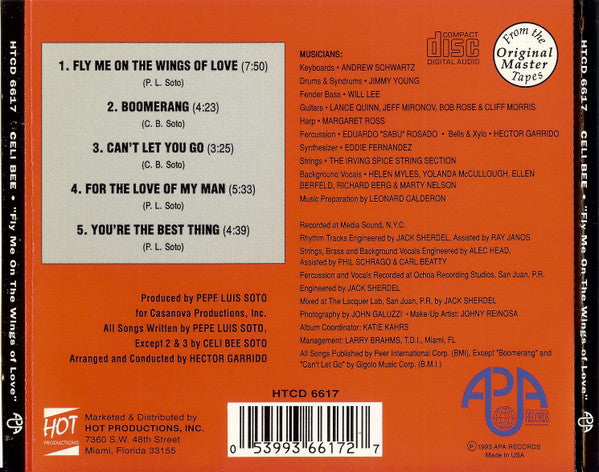 Fly Me On The Wings Of Love (CD) | Mint (M) Excellent+ (EX+)-