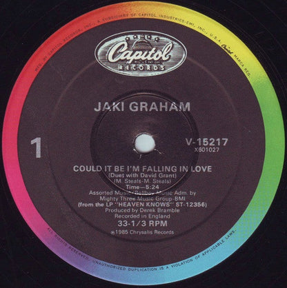Jaki Graham - Could It Be I'm Falling In Love | Mint (M) Near Mint (NM)-