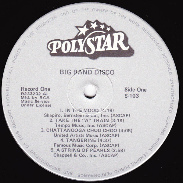 Chattanooga Disco Band - Big Band Disco *SEALED* | Mint (M) Mint (M)-