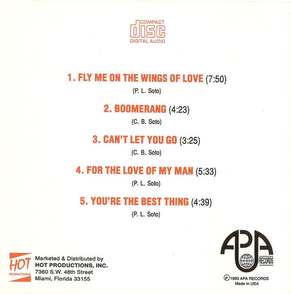 Fly Me On The Wings Of Love (CD) | Mint (M) Excellent+ (EX+)-