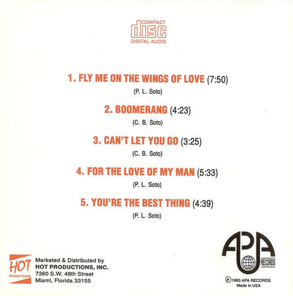 Fly Me On The Wings Of Love (CD) | Mint (M) Excellent+ (EX+)-