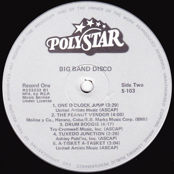 Chattanooga Disco Band - Big Band Disco *SEALED* | Mint (M) Mint (M)-