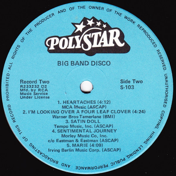 Chattanooga Disco Band - Big Band Disco *SEALED* | Mint (M) Mint (M)-