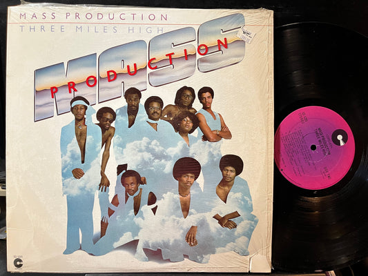 Mass Production - Three Miles High (VINYL LP Cotillion SD 5205 1978) | USED Excellent+ (EX+) Excellent+ (EX+)-