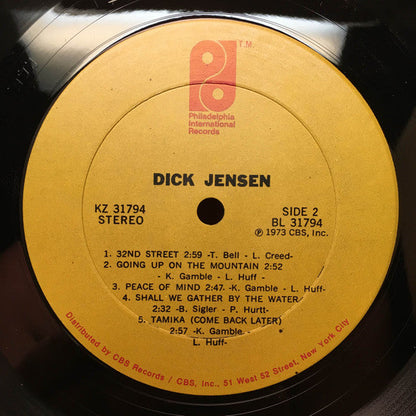 Dick Jensen - Dick Jensen (VINYL) | Excellent+ (EX+) Excellent+ (EX+)-