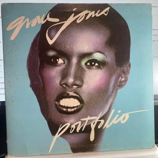 Grace Jones - Portfolio (VINYL) | Excellent (EX) Very Good Plus (VG+)-