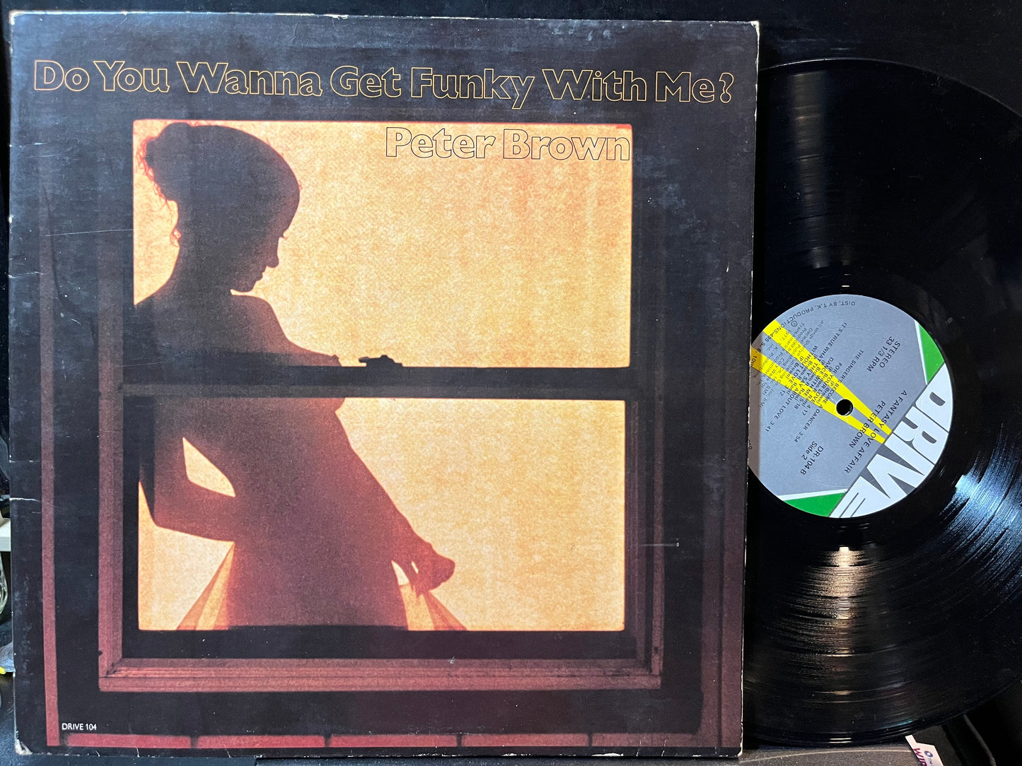 Peter Brown (2) - A Fantasy Love Affair (VINYL LP Drive DR-104 1977) | Excellent (EX) Excellent (EX)-