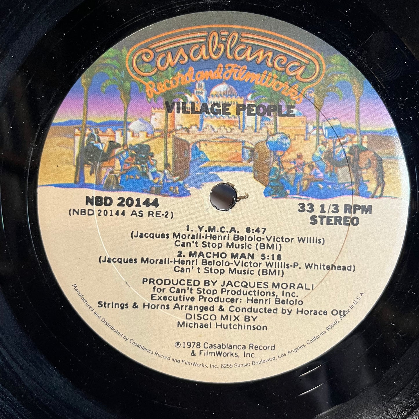 Village People - Y.M.C.A. / Macho Man (VINYL) | Near Mint- (NM-) Excellent (EX)-