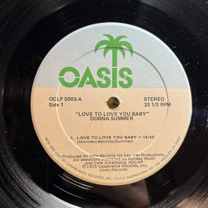 Donna Summer - Love To Love You Baby (VINYL) | Near Mint- (NM-) Very Good Plus (VG+)-