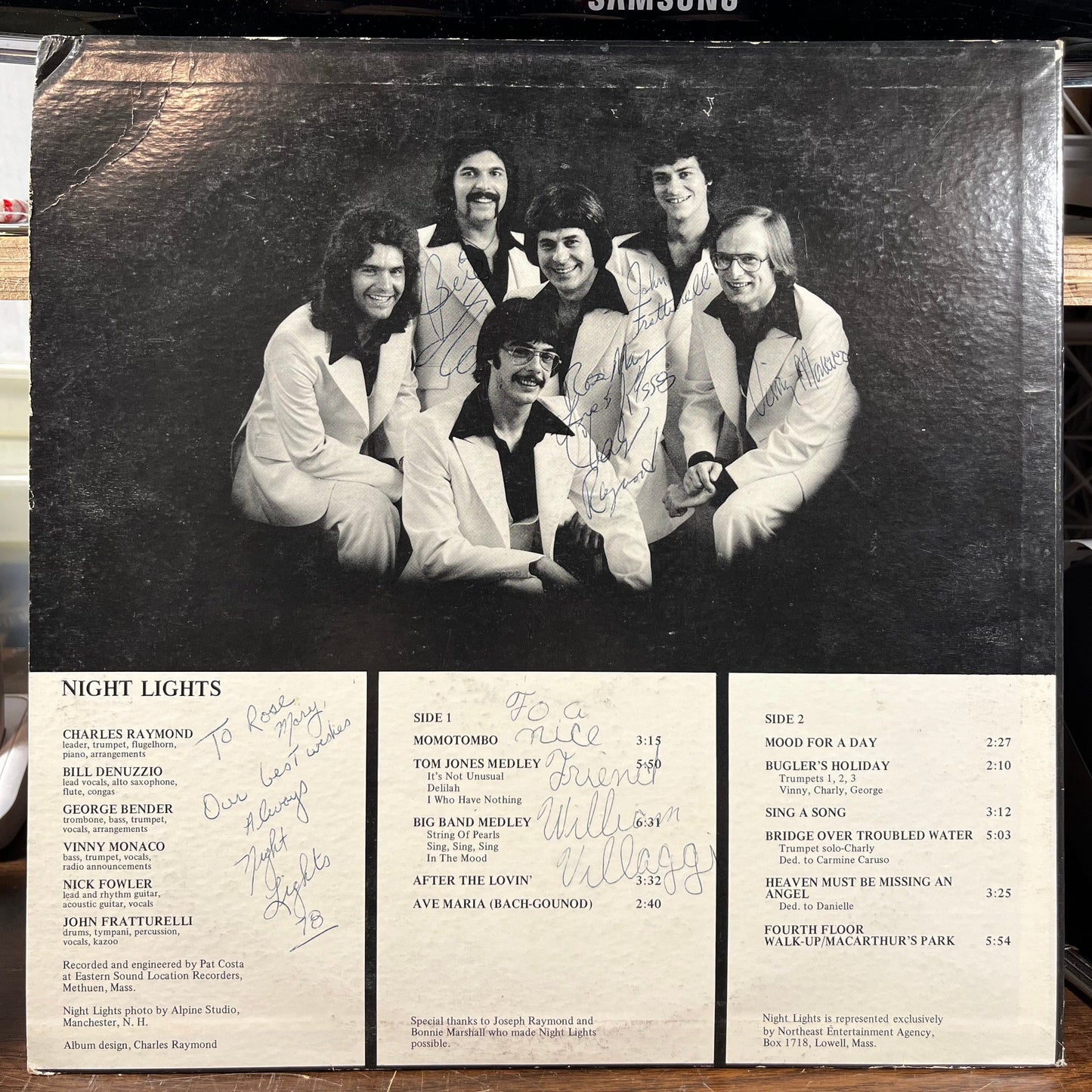 Night Lights - Night Lights (LP) | Near Mint (NM) Excellent (EX)-