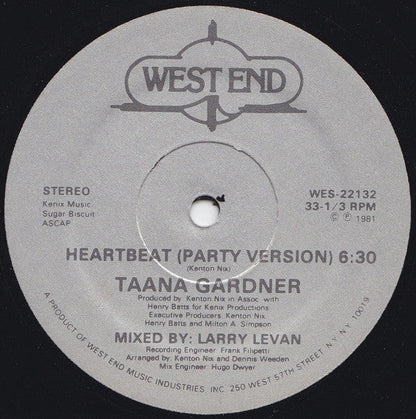 Taana Gardner - Heartbeat | Near Mint (NM) Generic-