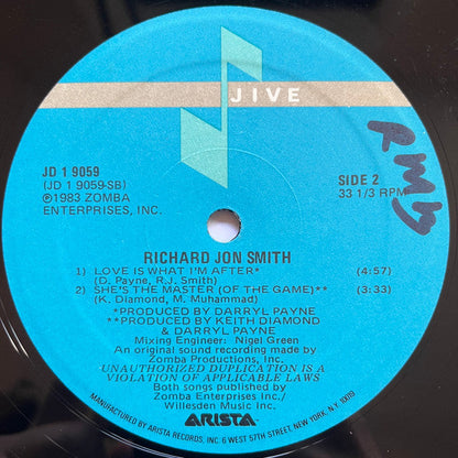 She's The Master (Of The Game) (12" VINYL) | Near Mint (NM) Excellent (EX)-