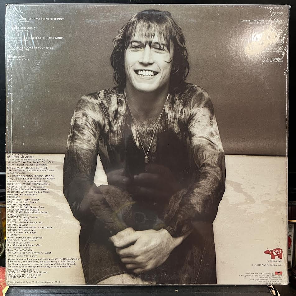Andy Gibb - Flowing Rivers (VINYL) | Near Mint (NM) Near Mint (NM)-