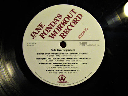 Various - Jane Fonda's Workout Record (VINYL) | Near Mint (NM) Near Mint (NM)-