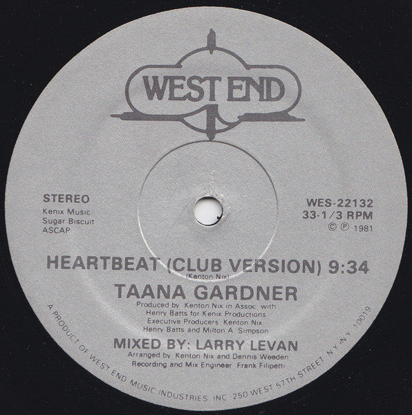 Taana Gardner - Heartbeat | Near Mint (NM) Generic-