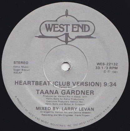 Taana Gardner - Heartbeat | Near Mint (NM) Generic-
