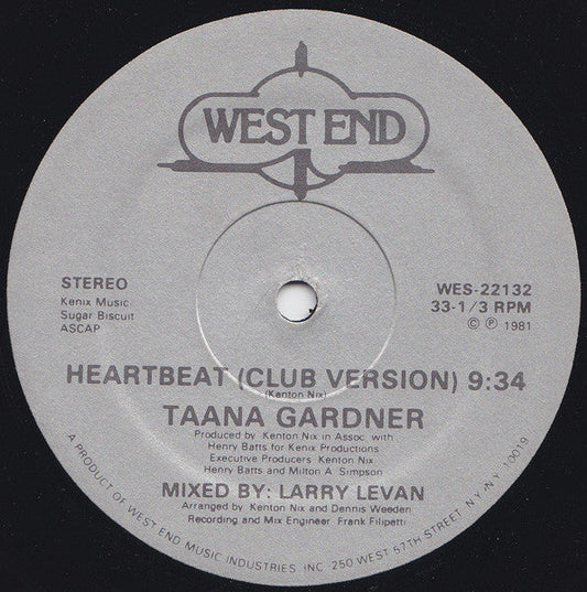 Taana Gardner - Heartbeat | Near Mint (NM) Generic-