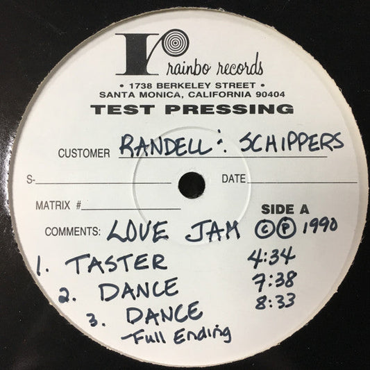 Randell & Schippers - Love Jam (VINYL LP) | Near Mint (NM or M-) Generic-