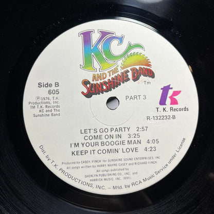 KC & The Sunshine Band - Part 3 (VINYL) | Near Mint (NM) Very Good Plus (VG+)-
